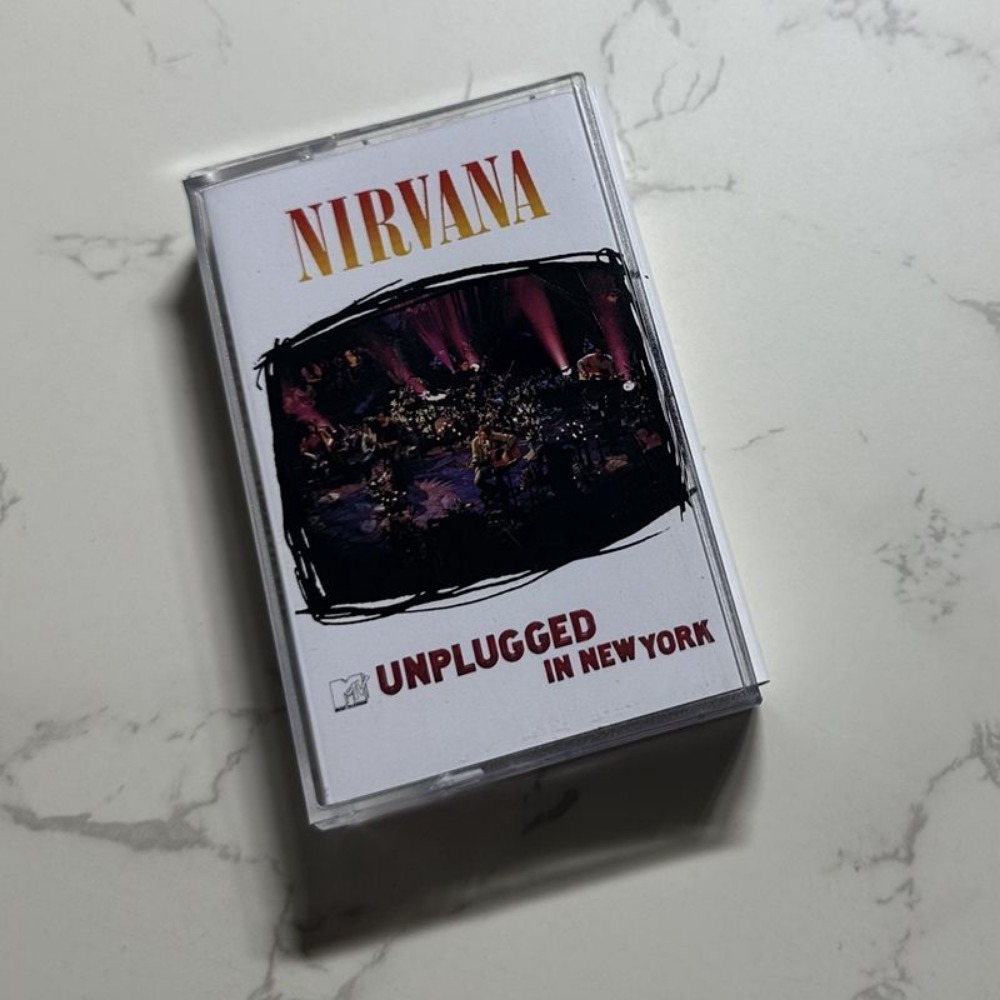Live Rock - Cassette neuve scellée Nirvana MTV Unplugged