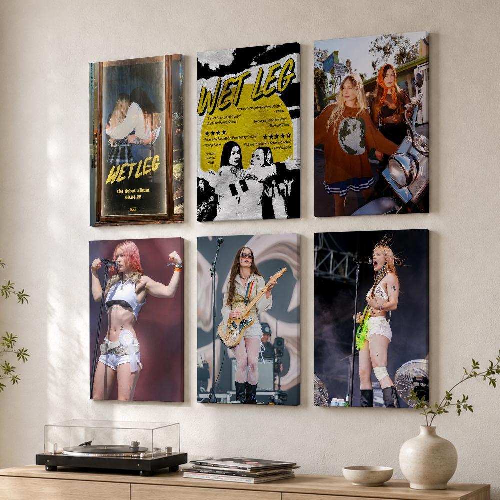 Live Rock - W-Wet Leg, groupe de rock, tableau