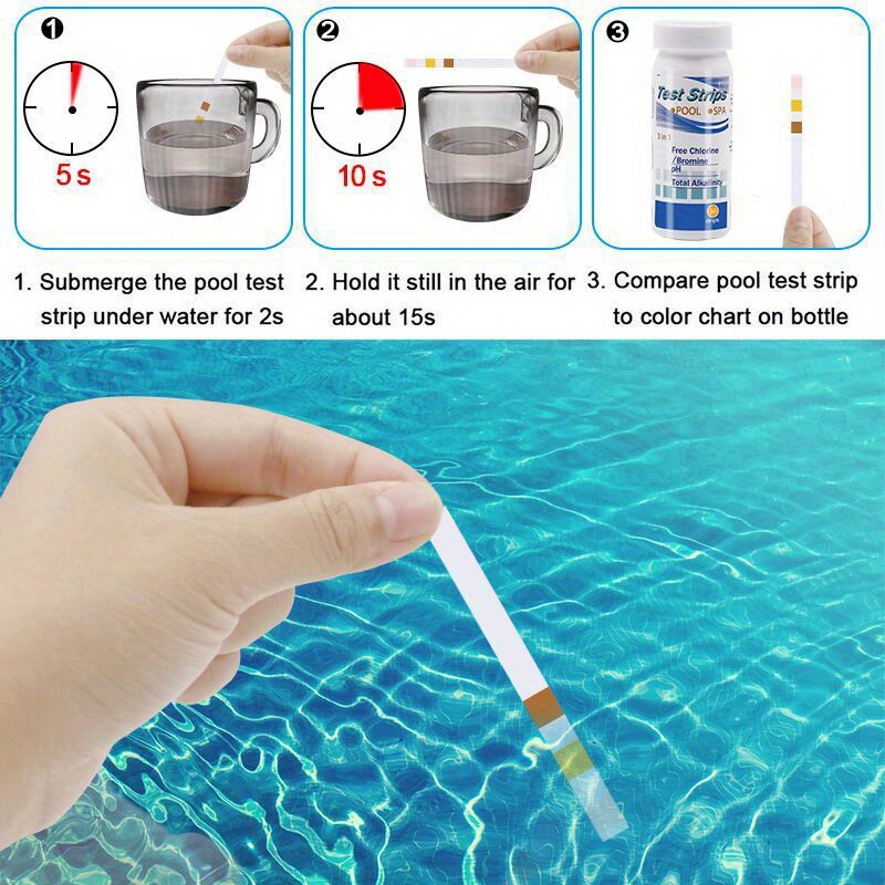 Bandes de test de chlore et de - Ocean Aquarium avis et prix