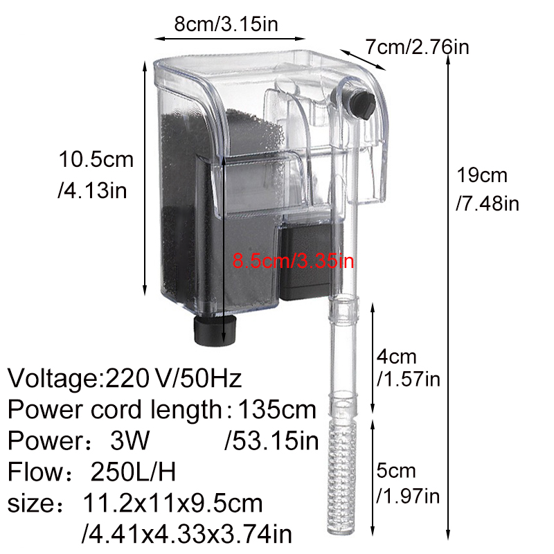 Filtre d'aquarium pour Aquariu - Reef Tank Filter avis et prix