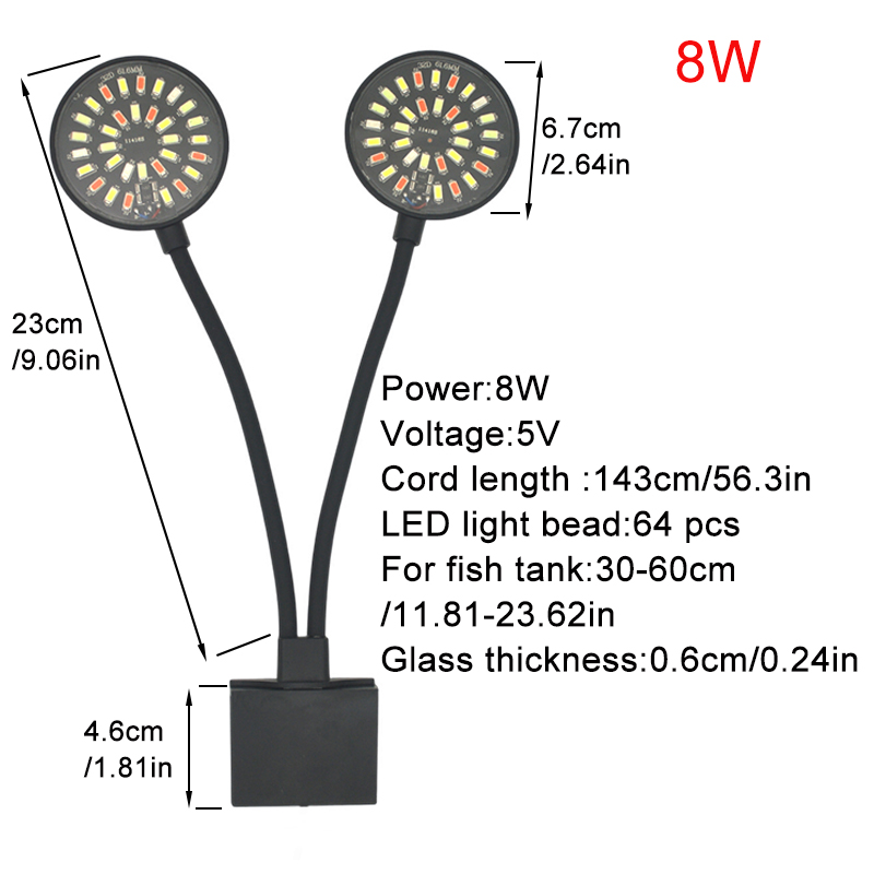 USB Aquarium lumière LED Aquar - Aquarium Marine Lights avis et prix