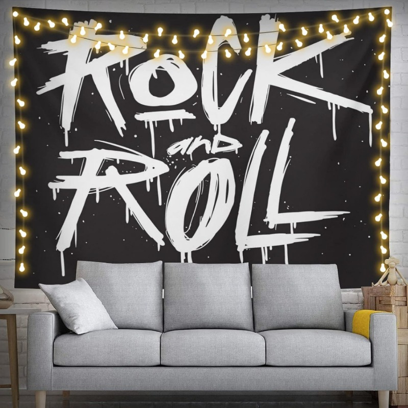 Tapisserie Rock & Roll personn - Live Rock avis et prix